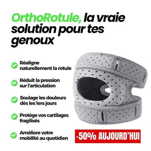 OrthoRotule™ – La protection de vos genoux garantie !