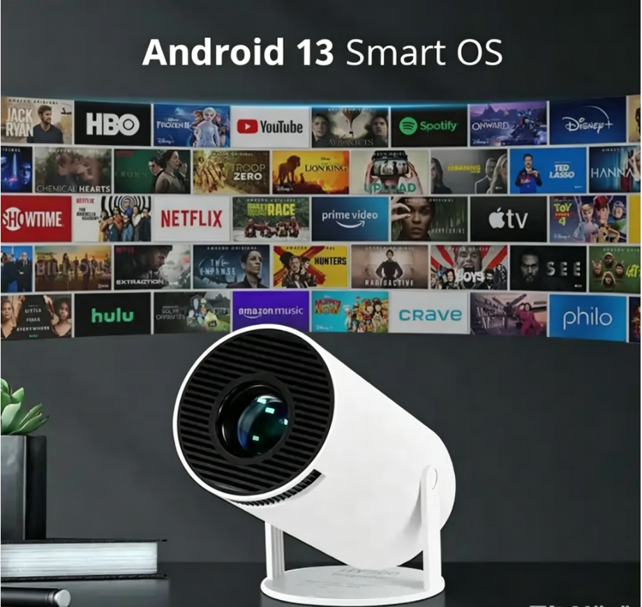 Projecteur Nomade Y2S Ultra HD 4K - Votre Cinéma Privé sans Fil