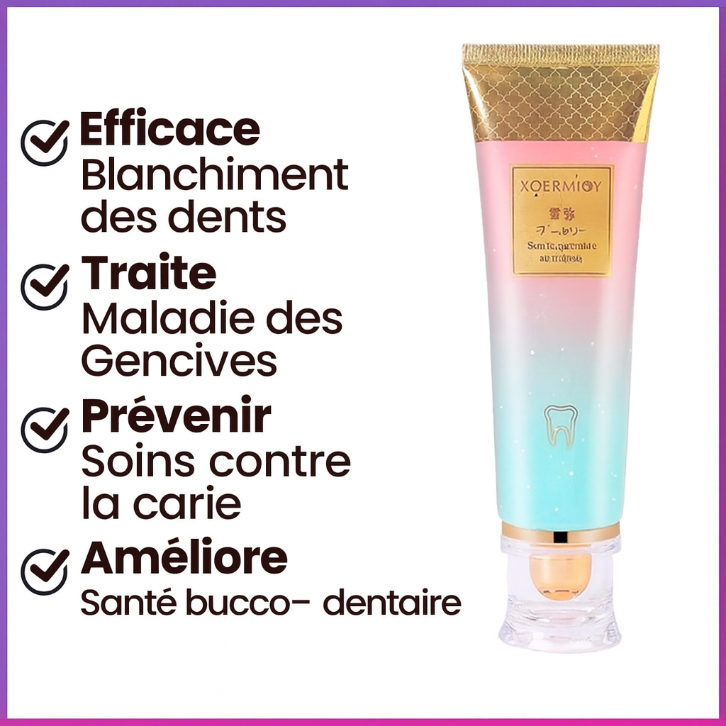 Dentifrice Niacinamide Premium –  Sourire Éclat